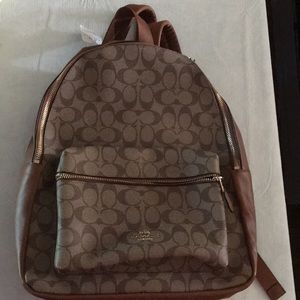 Coach Signature Charlie Backpack
